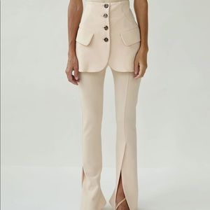 AWAKE MODE TROUSERS WITH JACKET-BOTTOM DETAIL